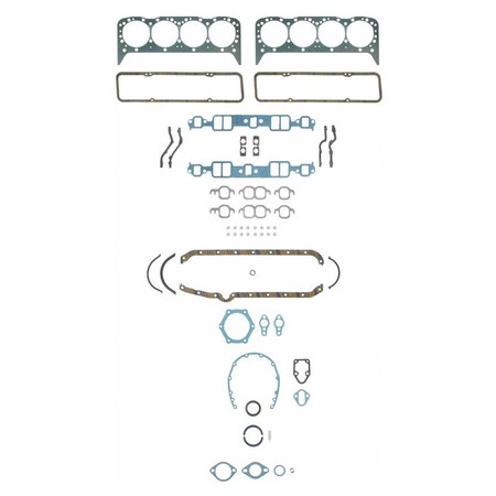 Bookazine Engine Gasket Set for Small Block Chevy 1962-1979 GM TI2620887
